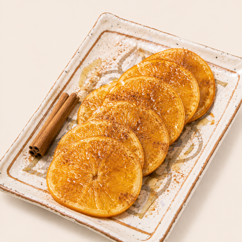 Orange à la cannelle