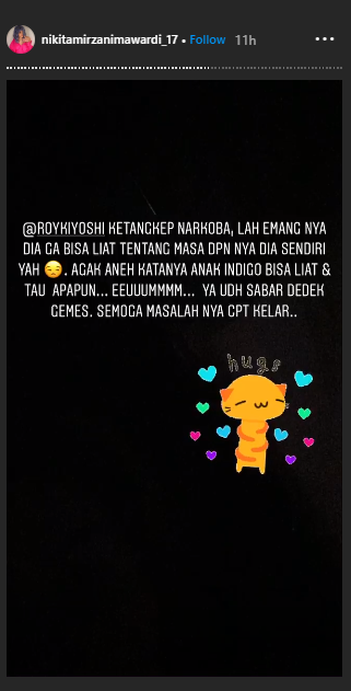 Unggahan Nikita Mirzania