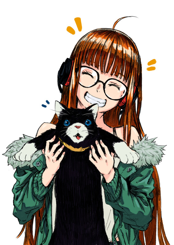 sakura-futaba-and-morgana-persona-and-1-more-drawn-by-arad-bar