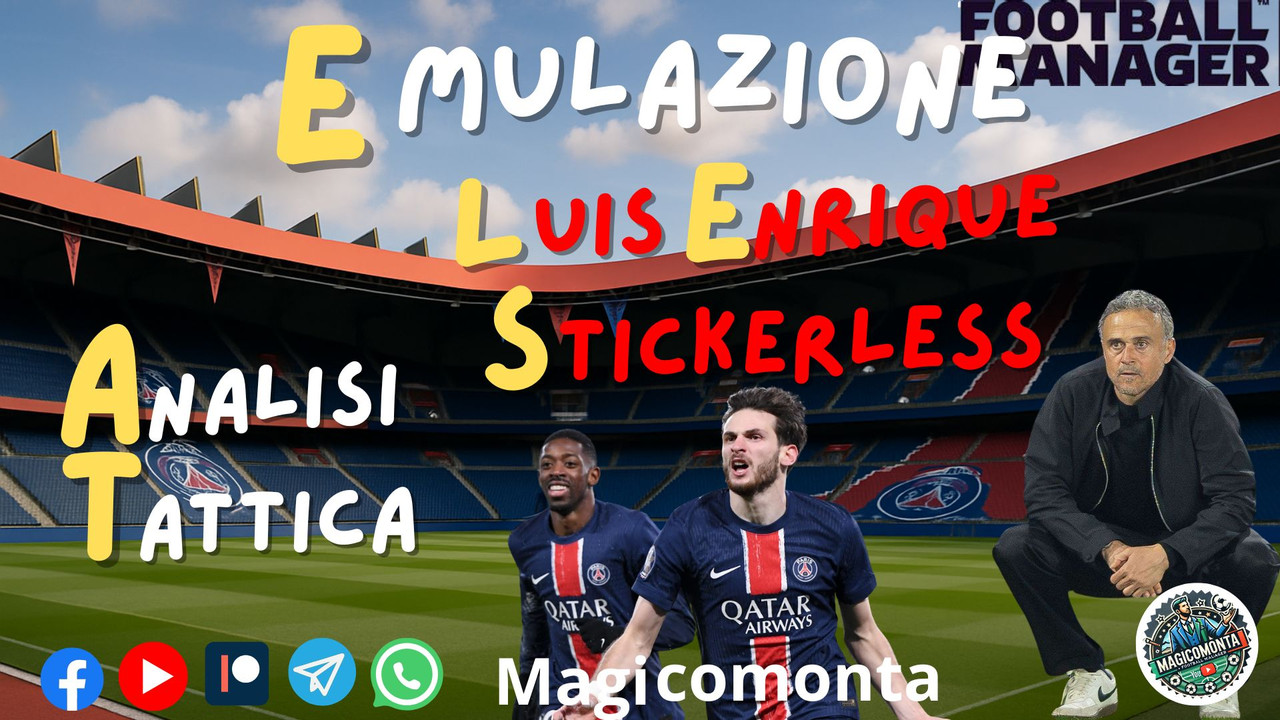 Football Manager 2024 Tactics - Strikessless Luis Enrique's Psg 2024/25