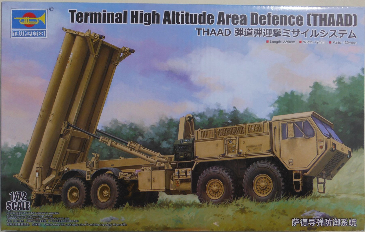 Trumpeter 72 Terminal High Altitude Area Defence (THAAD) (07176)