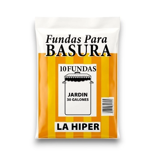 La Hiper Funda Basura 30 Gl 10/1
