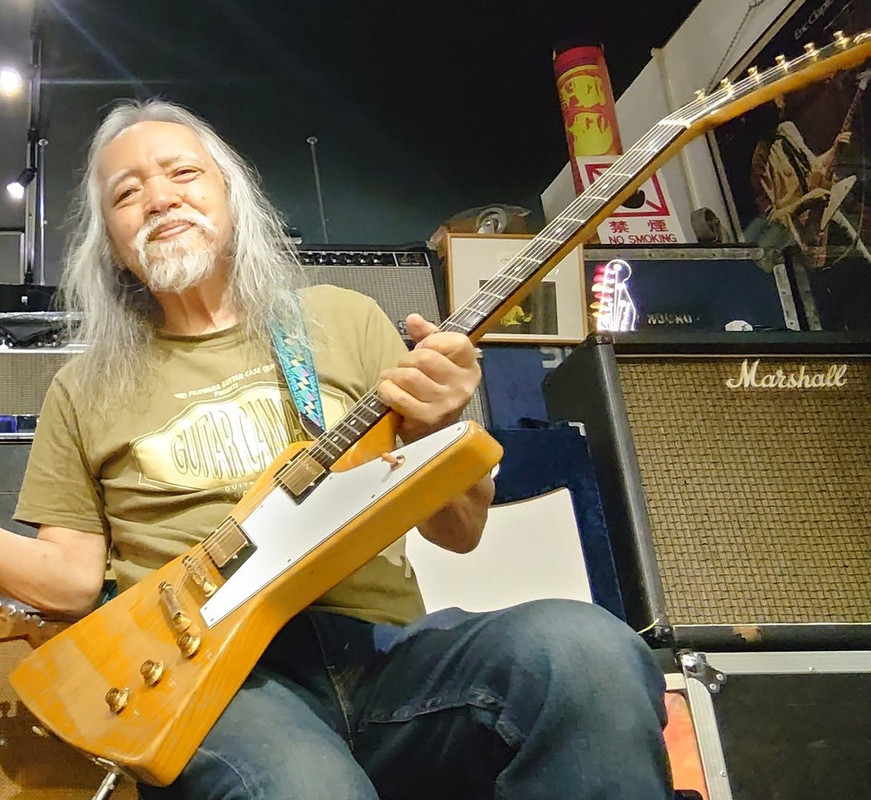 Eric Clapton Explorer 1958 Kunio Kishida Nancy