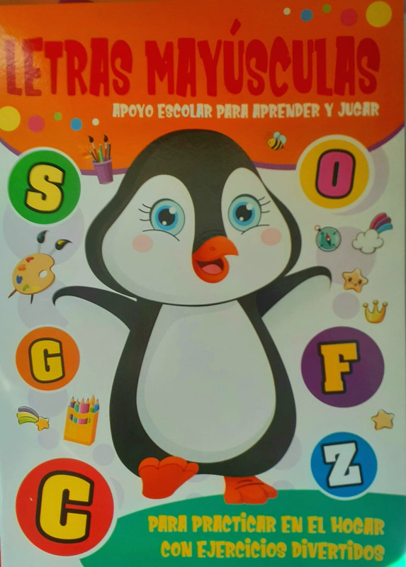 LETRAS MAYUSCULAS APOYO ESCOLAR PARA APRENDER Y JUGAR, M4 EDITORIAL