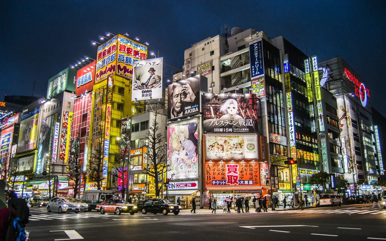 Tokyo malam hari