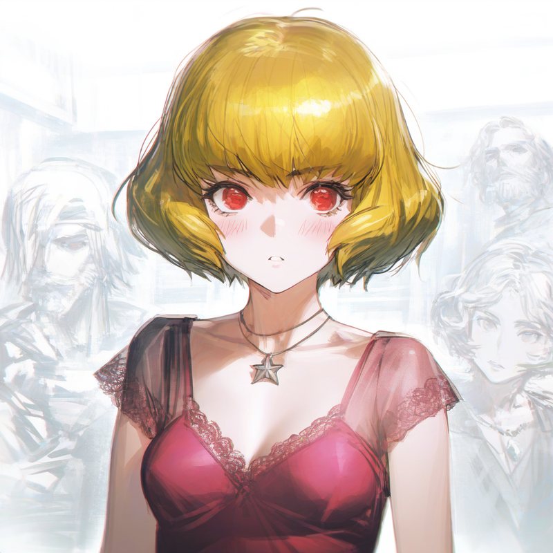 1girl, {{{clementine}}}, [[overlord]], {kobayashi ritz (artist)}, {{reoen (artis s-3024422086