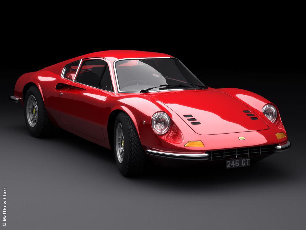 3d-lightwave3d-matthew-clark-ferrari-dino-246gt