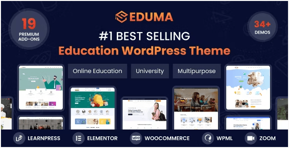 Themeforest - Eduma v5.4.4 - Education WordPress Theme