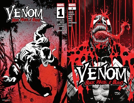 Venom - Black, White & Blood #1-4 (2025-2026) Complete