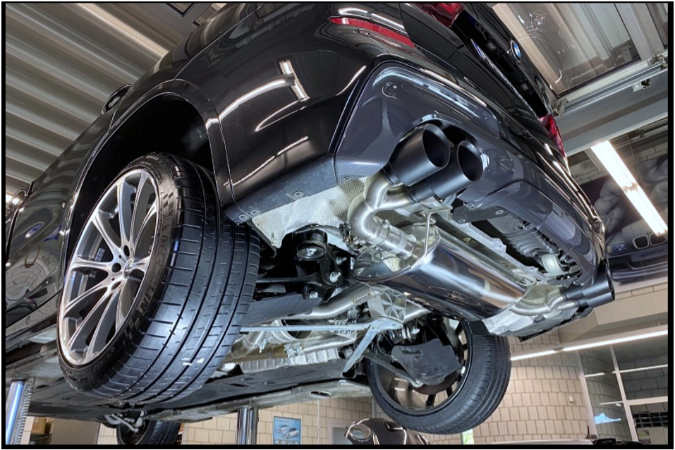 Does replacing with aftermarket axel back exhaust system void factory