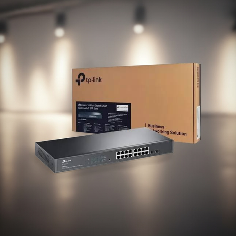 Design robusto e rack-mountable do switch
