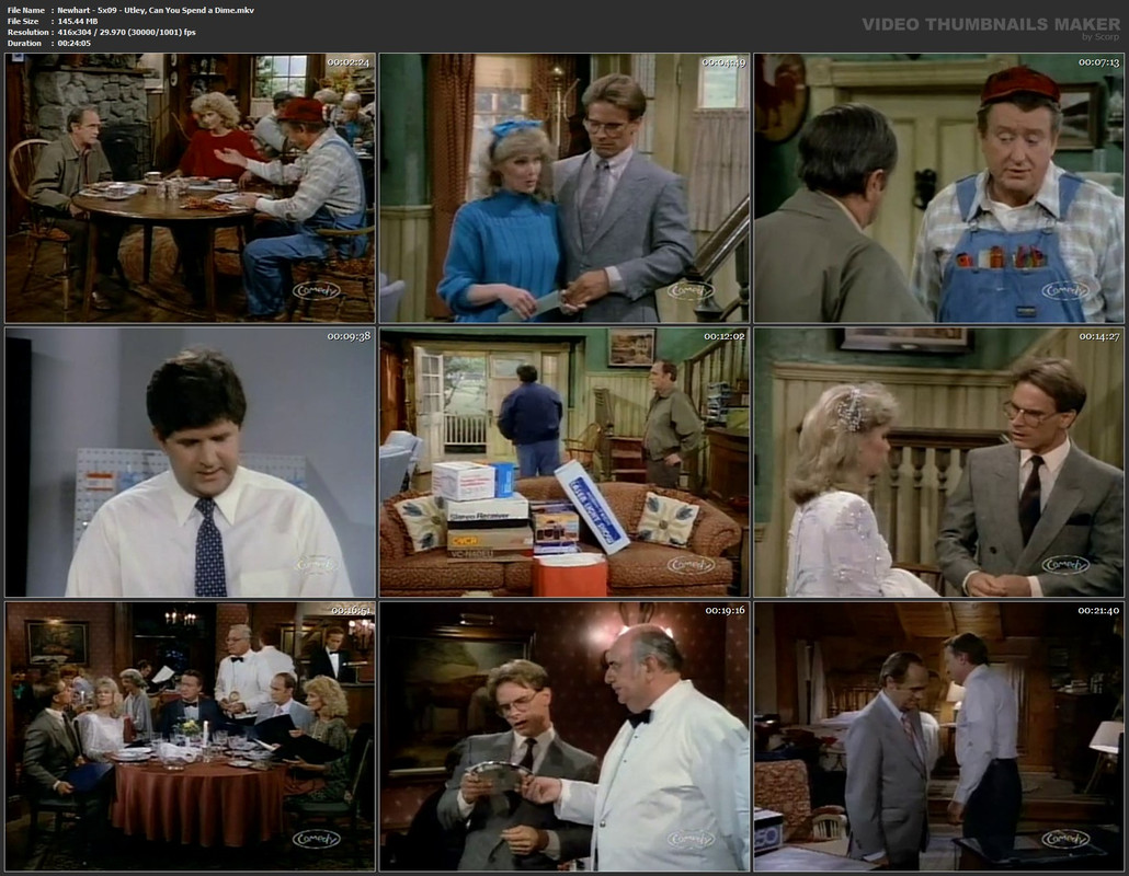 Newhart - 5x09 - Utley, Can You Spend a Dime.mkv