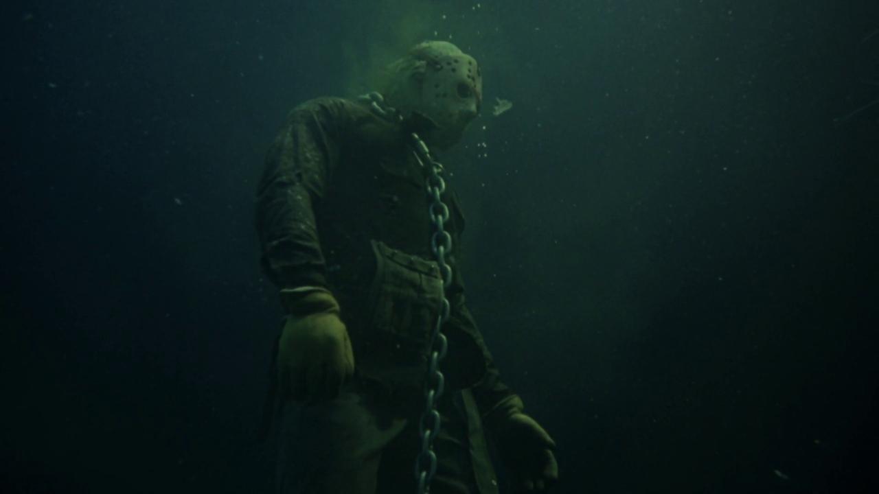 Jason Voorhees ~ Friday The 13th Part 6: Jason Lives (Chained Underwater) Minecraft Skin