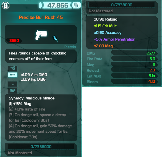 precise bullrush