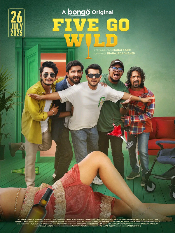 Five Go Wild (2025) Full HD [Bengali] WEB-DL 720p | GDRive