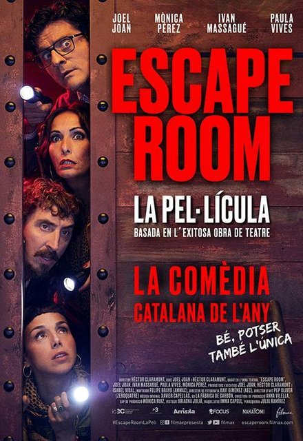 “ESCAPE ROOM. LA PELÍCULA” SE ESTRENARÁ EN CINES EL 11 DE MARZO CON JOEL JOAN, PAULA VIVES, IVÁN MASSAGUÉ Y MÓNICA PÉREZ