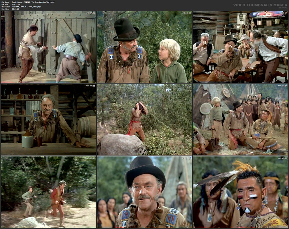Daniel Boone - S02E10 - The Thanksgiving Story.mkv