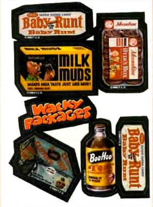 Wacky Packages Room Service - Chocolate