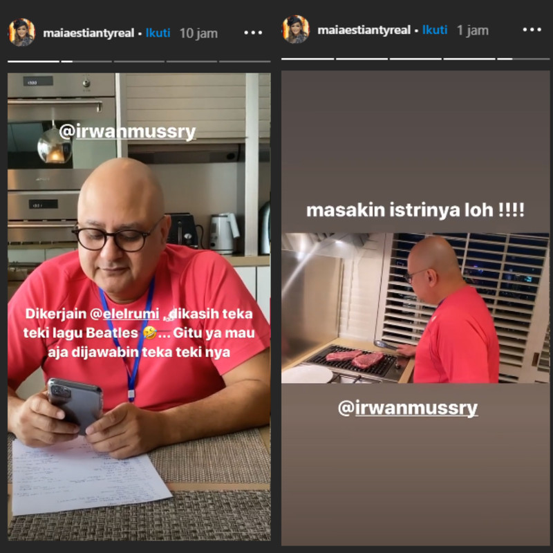 Perjumpaan Maia dengan sang suami