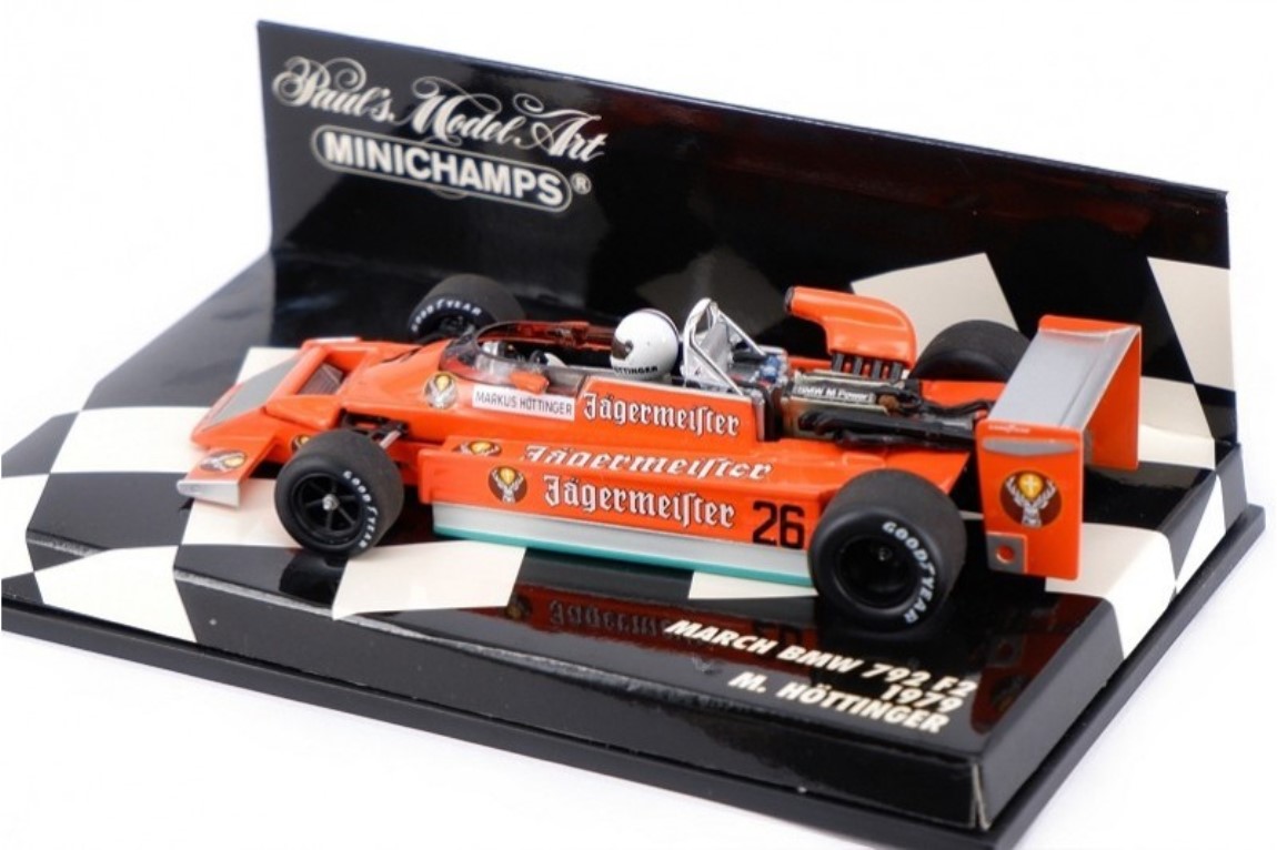 WOW EXTREMELY RARE March BMW 792 Turbo 26 Jagermeister Hottinger 1