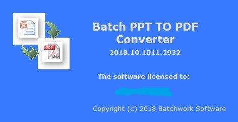 Batch PPT to PDF Converter 2019.11.504.3022