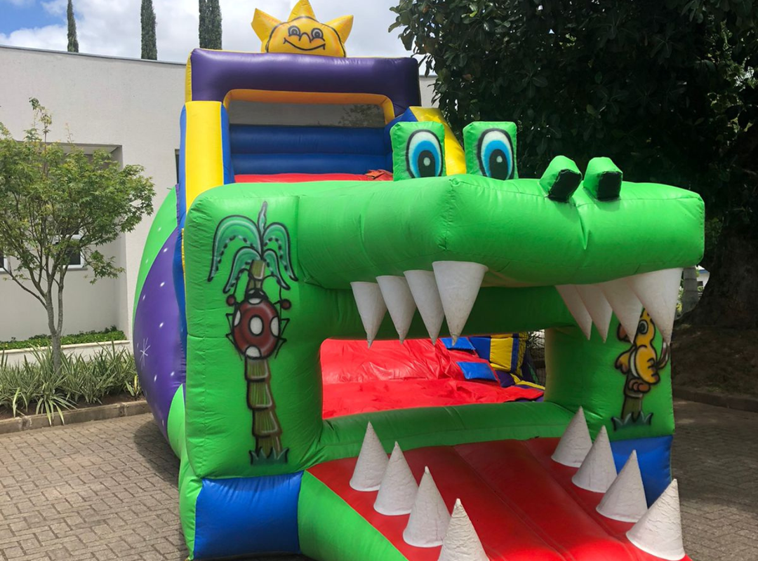 Tobogã Jacaré 2 em 1 - Foto 4