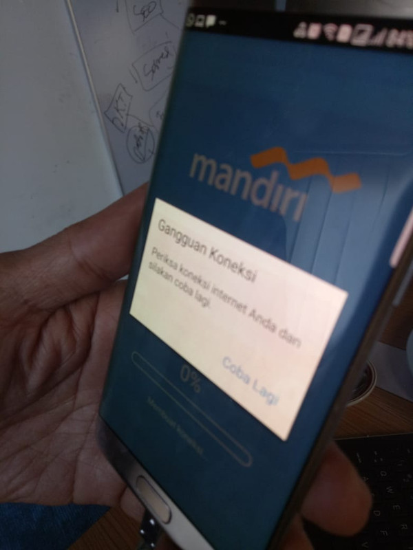 Gagal Login Mobile Banking