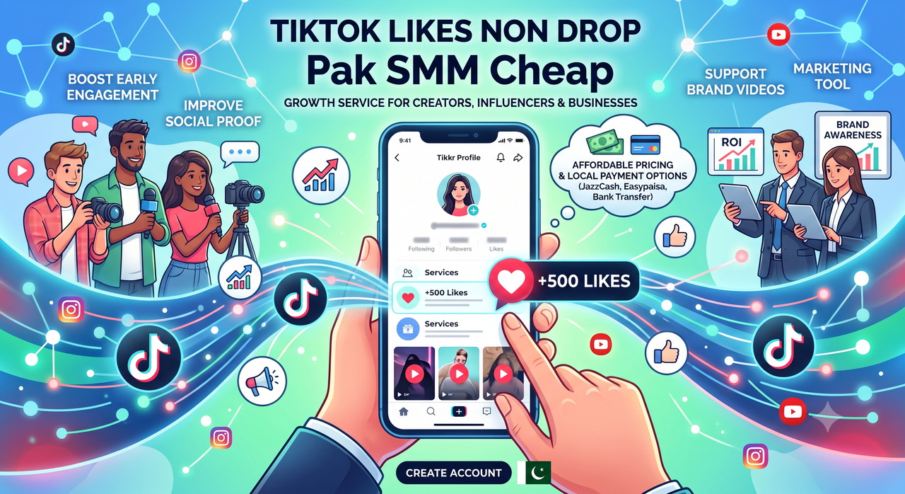 TikTok Likes Non Drop