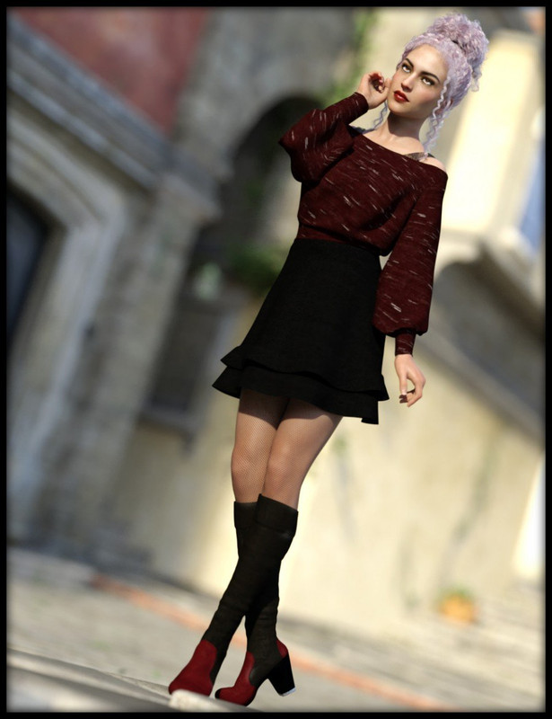 dForce Frost X Fashion for Genesis 8 Female dForce Frost X Fashion for Genesis 8 Female