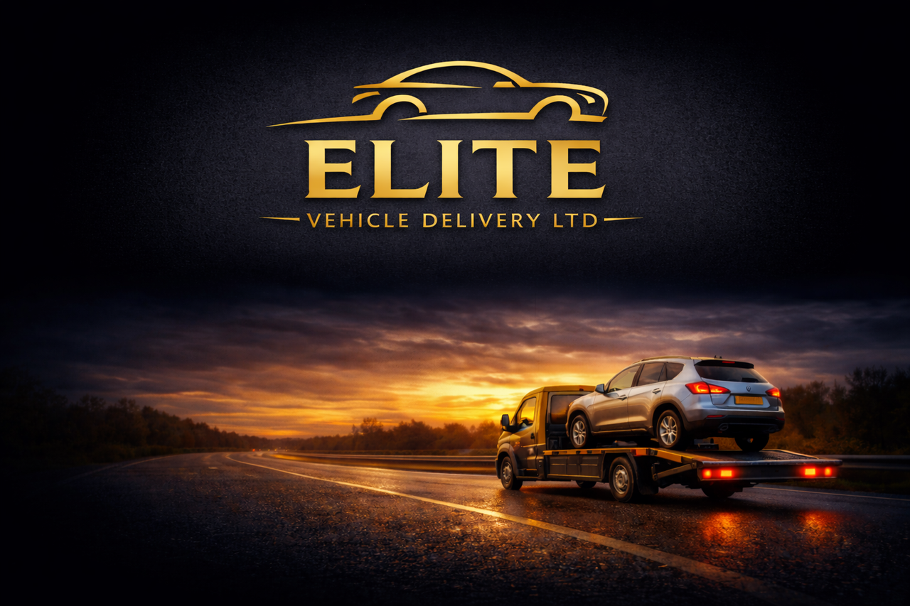 Elite Vehicle Delivery truck with car