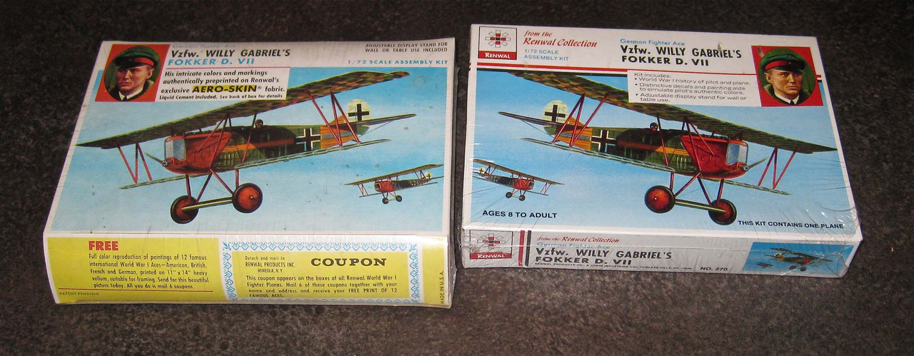 Renwal Reissues Fokker DVII