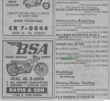 crocker parts Davis and son