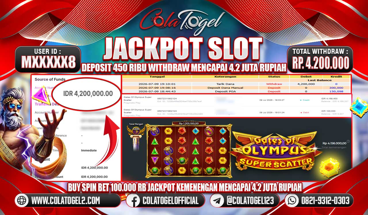 JACKPOT SLOT GACORR!!