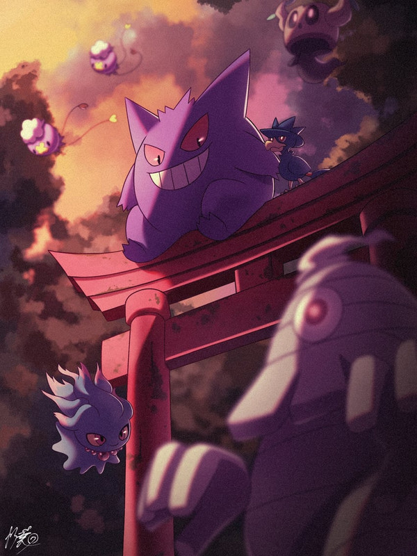 gengar-drifloon-misdreavus-murkrow-phant