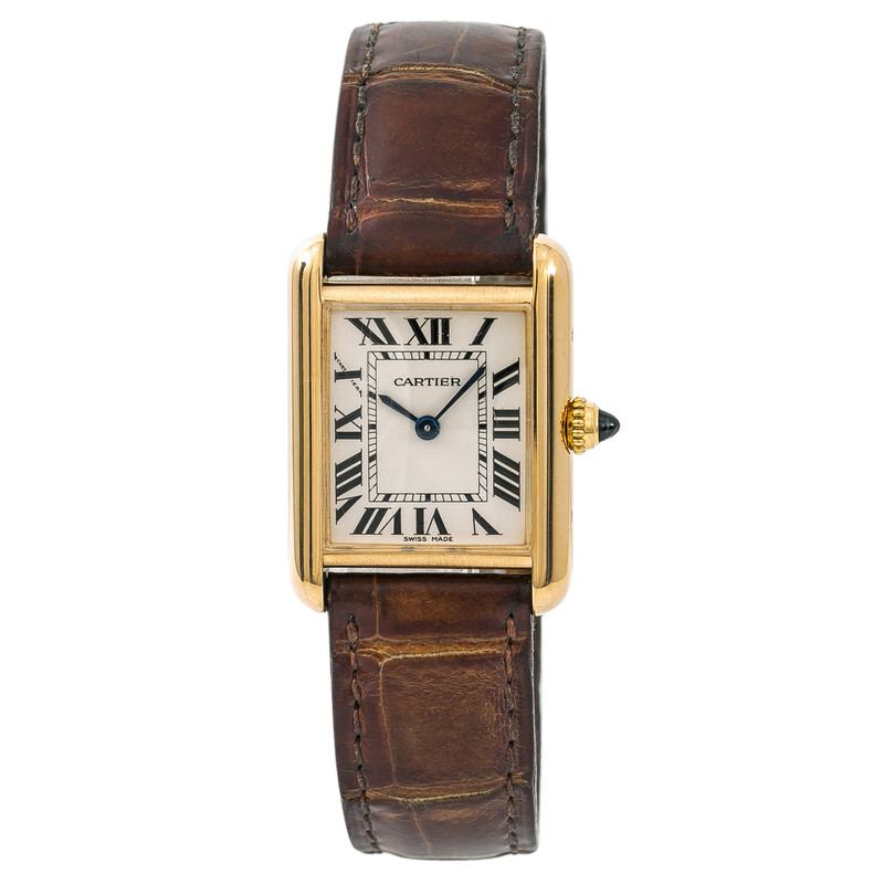 cartier tank louis women's watch