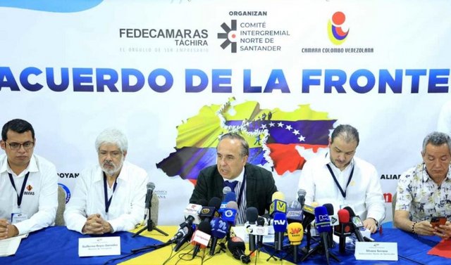 Reunión en la frontera colombo-venezolana Reunión en la frontera