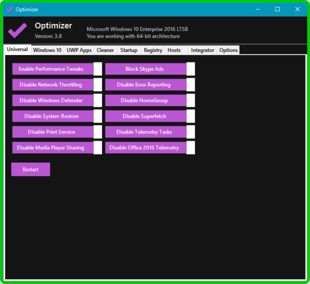 Optimizer 12.0 Optimizer-12-0