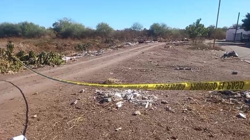 Miedo en Cajeme: Encuentran dos cuerpos 'encobijado' en predio de Villa Bonita