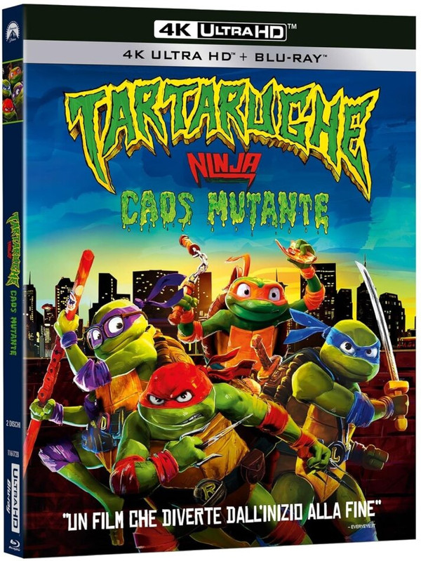 Tartarughe Ninja - Caos Mutante (2023) Full Blu Ray UHD 4K DD 5.1 ENG TrueHD 7.1