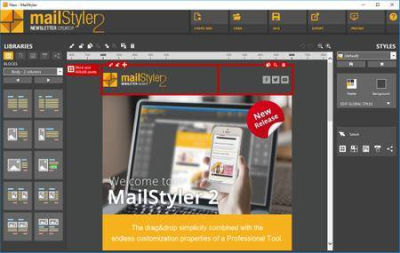 MailStyler Newsletter Creator Pro 2.5.5.100 Multilingual Portable