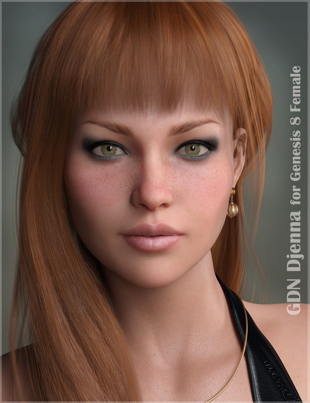 GDN Djenna for Genesis 8 Female