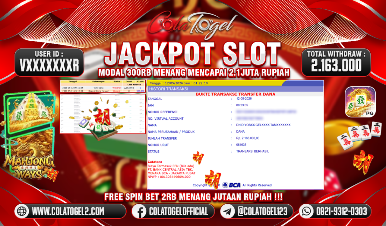 JACKPOT SLOT GACOR!!