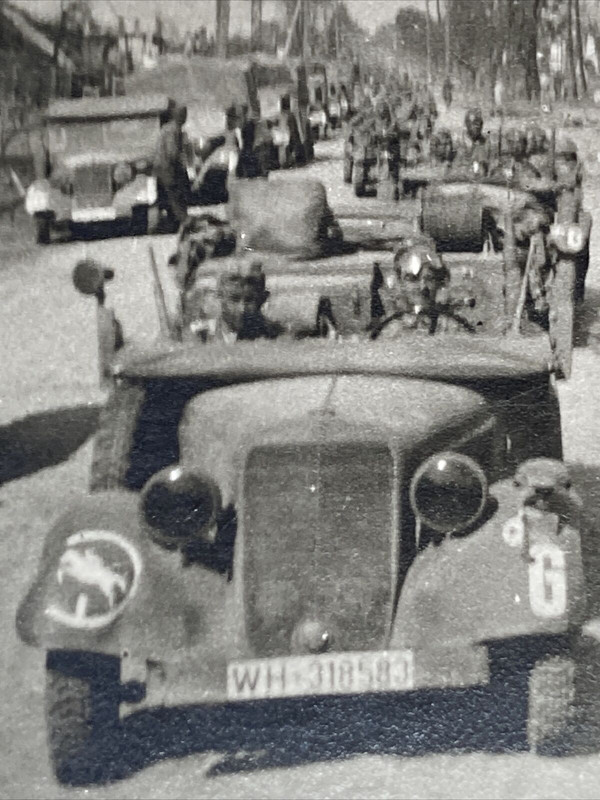 Kübelwagen Regiment Abzeichen Springendes Pferd Ostfront Tscherkassy Ukraine1