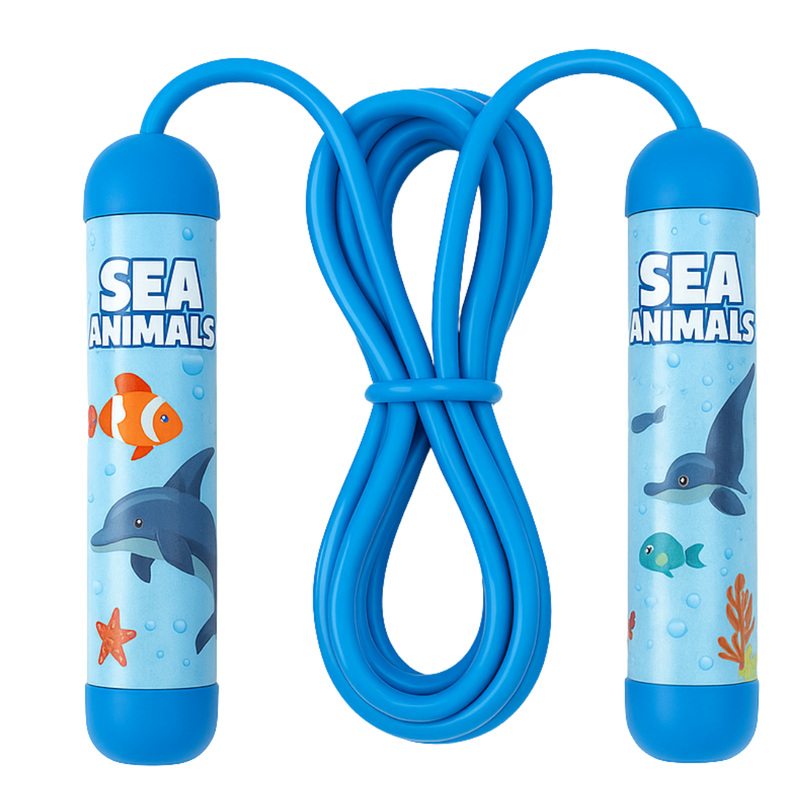 Jump Rope Sea Animals Blue