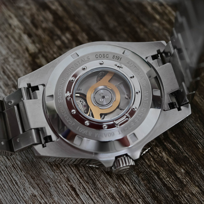 Titoni Seascoper 600 dive watch update 2025 in house COSC movement review 6