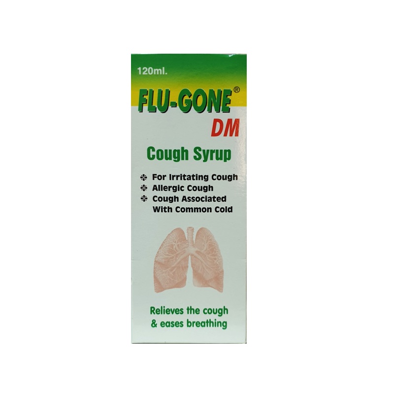 Flu-Gone Dm Cough Syrip 120Ml