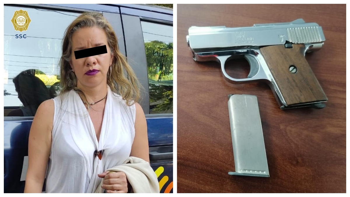 Automovilista amenazó con pistola a repartidor en CDMX