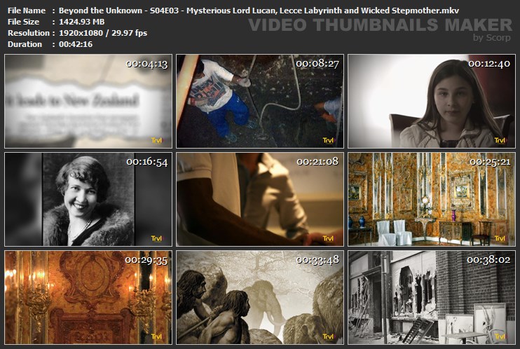 Beyond the Unknown - S04E03 - Mysterious Lord Lucan, Lecce Labyrinth and Wicked Stepmother.mkv