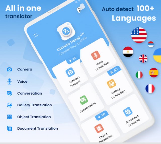 Голосовой Переводчик по Фото v1.8.1 Premium (Android)
