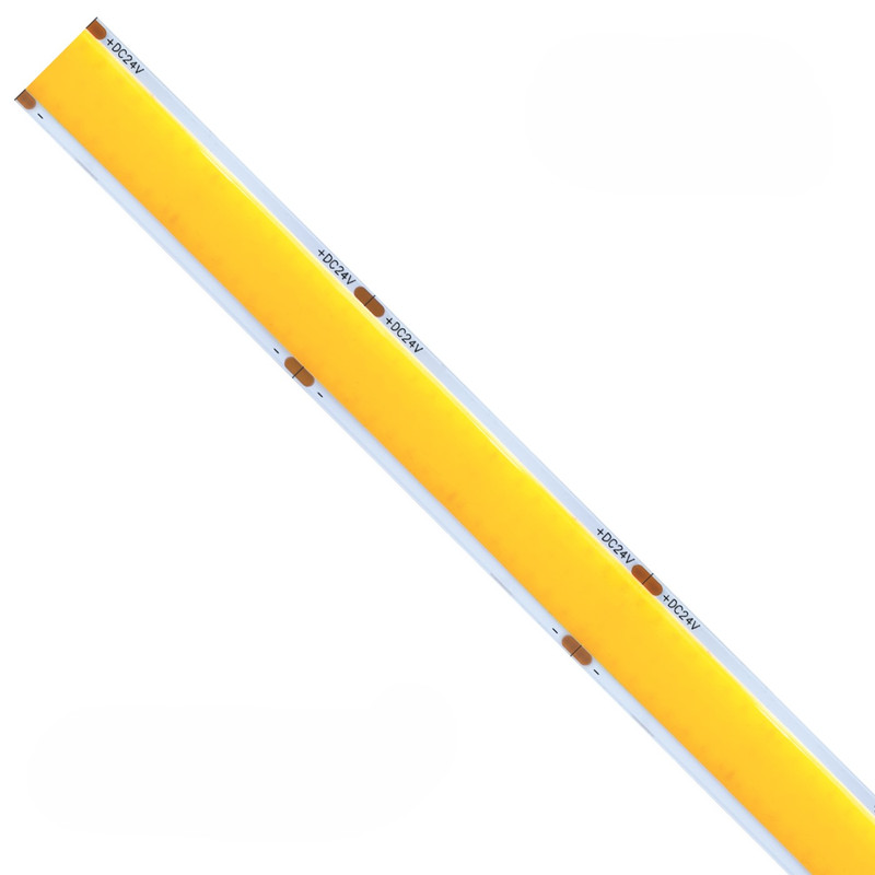 Striscia led 5m COB SURFACE IP20 monocolore da 25W/MT 24V - 3000K